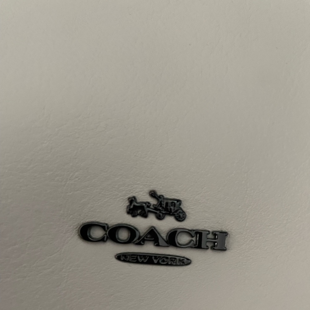 Coach leather purse